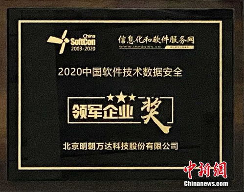 明朝万达自主研发产品荣获中国软件大会两项大奖